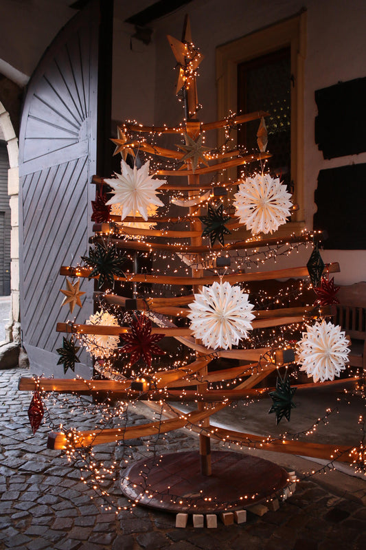 Barrique Christmas Tree – Weihnachtsbaum aus Weinfass-Dauben